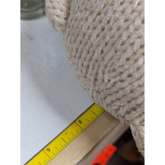 Hallmark Teddy Bear With Red Scarf & Merry Christmas Envelope Plush 8" - Picture 4 of 4